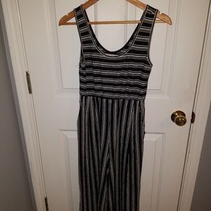 Striped jumpsuit